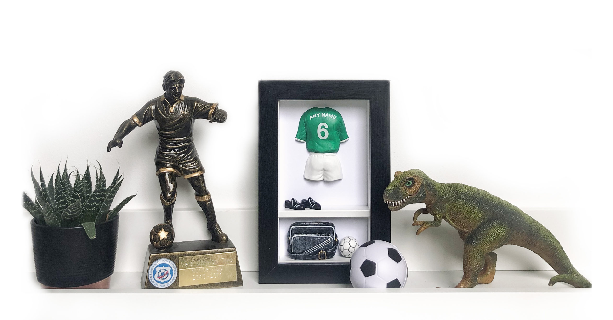 Personalised KitBox example football and rugby gifts