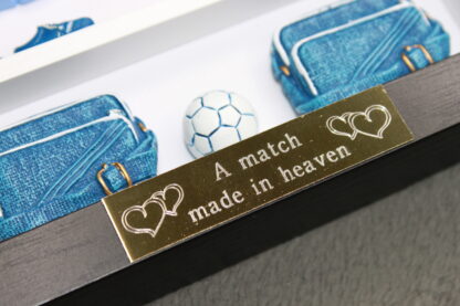 A match made in heaven - plaque detail